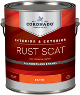 PAINTSTOP LLC Rust Scat Polyurethane Enamel is a rust-preventative coating that delivers exceptional hardness and durability. Formulated with a urethane-modified alkyd resin, it can be applied to interior or exterior ferrous or non-ferrous metals. (Not intended for use over galvanized metal.)boom