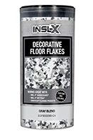 BENJAMIN MOORE PAINT STOP Transform any concrete floor into a beautiful surface with Insl-x Decorative Floor Flakes. Easy to use and available in seven different color combinations, these flakes can disguise surface imperfections and help hide dirt.

Great for residential and commercial floors:

Garage Floors
Basements
Driveways
Warehouse Floors
Patios
Carports
And moreboom